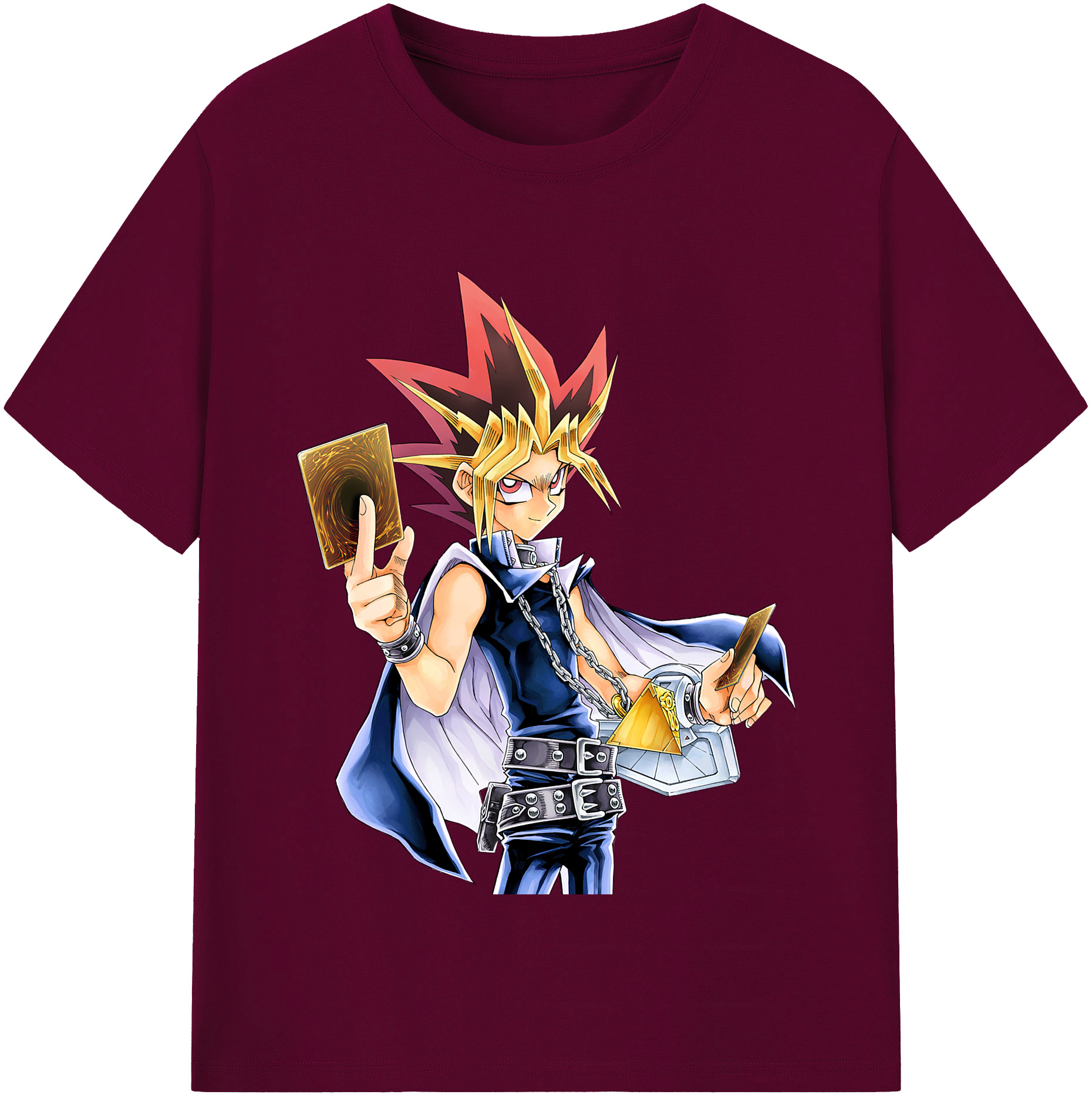 （画像用） 遊☆戯☆王 Yu-Gi-Oh! レディースカジュアルプリントTシャツ（綿100％）